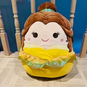 Squishmallows - Beauty and the Beast Belle Plush Doll, 14", Brand New with Tags!
